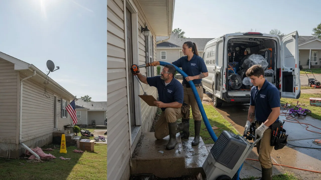 Ceiling Water Damage Restoration in Collinsville, VA near me